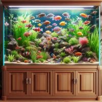 Aquarium Unterschrank